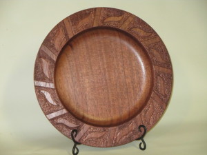 mahogany platter